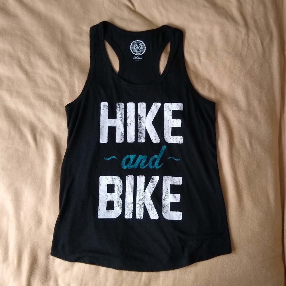 "Hike and Bike" tank top